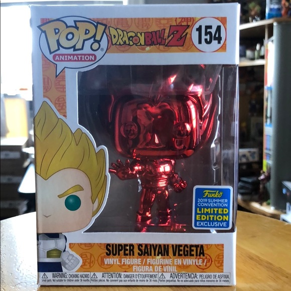 red vegeta funko pop